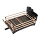 thumbnail image 3 of Estante Para Platos De Cocina, Soporte Para Escurrir, Bandeja, Ahorro De Espacio Para Encimera De Armario, Champán, Dorado, Negro, 3 of 5