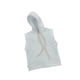 thumbnail image 1 of 1:12 Sudadera con capucha sin mangas ropa de muñeca hecha a mano accesorio de vestir para muñecas disfraz de ropa en miniatura para figuras de modelos Blanco, 1 of 5