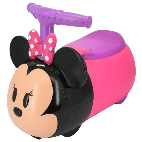 Auto montable Minnie Mouse con luces y sonidos Kiddieland para niños pequeños
