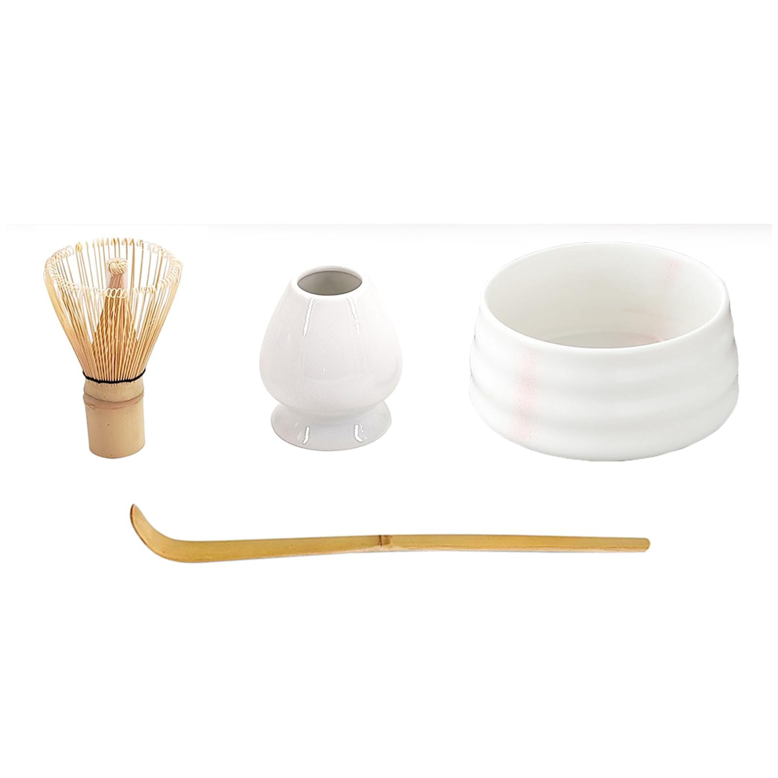 Xusx111 - Matcha Whisk Set, Cerámica Matcha Kit Set Incluye Matcha Bowl, Y Soporte, Bamboo Scoop, Sifter 4 Pcs Matcha Kit Para Amantes De Matcha