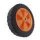 thumbnail image 4 of Rueda de repuesto plegable para carro plegable de 7 pulgadas, neumático de goma, rodamiento doble para playa, Camping, jardín libre, carrito, 4 of 5