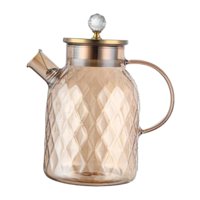 Bothyi - Jarra De Jugo, Contenedor, Jarra De Agua, Jarra De Vidrio Para Refrigerador Familiar De Jugo, 1,7 L