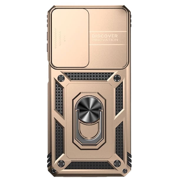 Estuche GANGXUN para Samsung Galaxy M53 5G, soporte giratorio 360°, estilo mecánico y magnético
