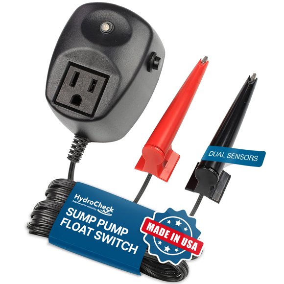 Sensores Hi-Lo HydroCheck HC6000v2 con interruptor flotante para bomba de sumidero