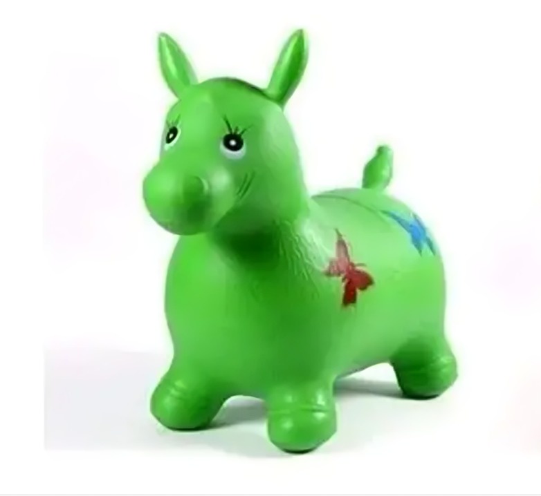 Genérico - Pony Caballito Saltarín Juguete Para Niños Verde
