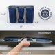 thumbnail image 2 of Bolsa Reutilizable para Compras CleverMade EcoBasket 30L Azul Gris, 2 of 8