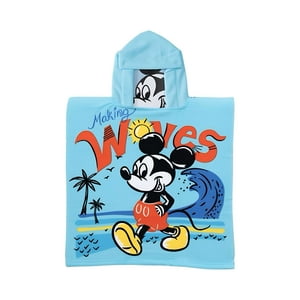 Mashini - Toalla Capucha Playa O Piscina Niño Niña Mickey