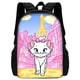 thumbnail image 1 of 3 pcs set Cartoon Maries Cat Child School Backpack with Lunch Bags ,Pencil Bags ,Cartoon School Bags for Boys Girls Best Gift, 1 of 3
