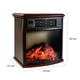 thumbnail image 4 of Chimenea Eléctrica Madera Digital Estufa 1400 W Control Remoto, 4 of 5