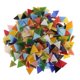 thumbnail image 3 of 300 Piezas De Azulejos De Mosaico De Vidrio De Colores Surtidos Para Manualidades DIY Triángulo De 12 Mm, 3 of 3