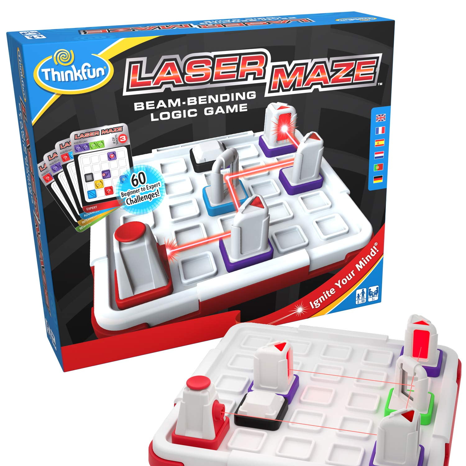 Thinkfun - Brain Game Ravensburger Think Fun Laser Maze Para Niños Mayores De 8 Años