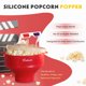 thumbnail image 2 of Popper Salbree para microondas, de silicona, plegable, color rojo, 2 of 9