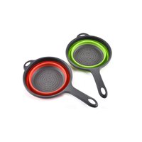 Proquim - Colador Pegable De Silicona Redondo 19 Cm Pack 2 Unidad