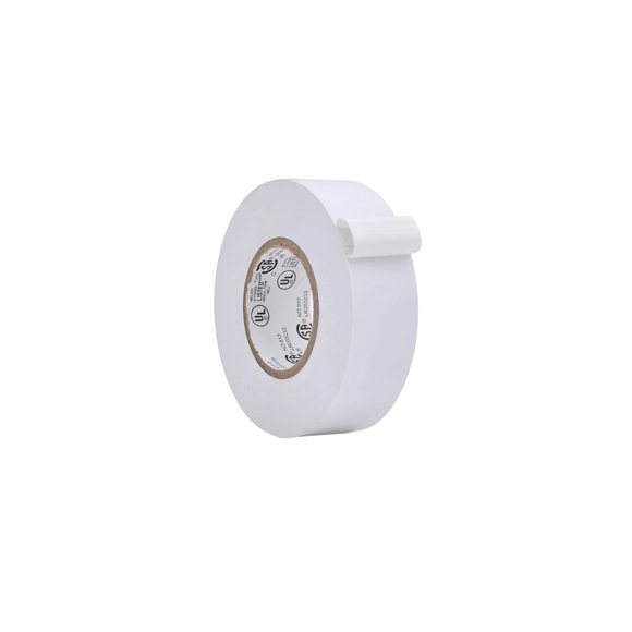 Cinta Aislante Eléctrica WOD Tape 25 mm x 20 m Blanca 600 V