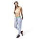 thumbnail image 2 of Sandalia Slide Adidas Adissage para hombre, color negro/blanco, talla 7, 2 of 8
