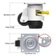 thumbnail image 2 of Ruedas niveladoras HOLKIE TD60 Heavy Duty Industrial 1000 kg, 2 of 8