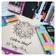 thumbnail image 3 of Set de Arte de dibujo en hojas negras XL con lápices de colores metalizados fluor pastel, 3 of 12