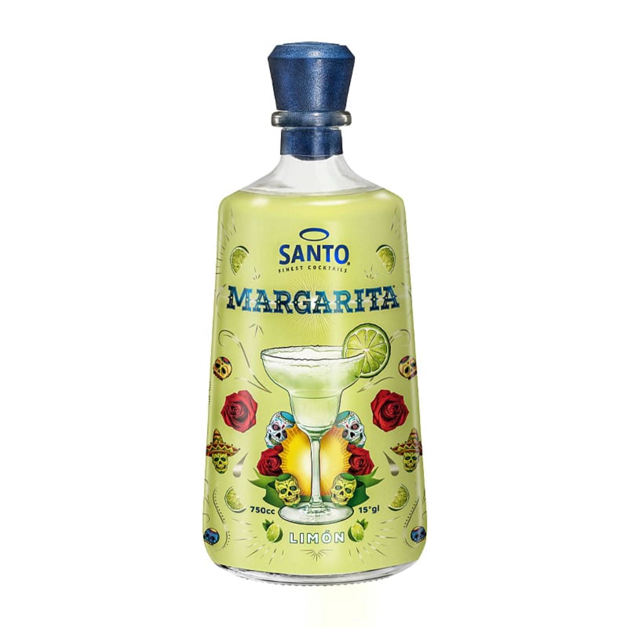 Cóctel Pisco Sour Limón 15° Botella 750 ml Santa Margarita