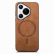 thumbnail image 1 of Magnetic Slim Case for Huawei Pura 70 with Camera Guard & Anti-Scratch Back Brown, 1 of 6
