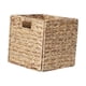 thumbnail image 5 of Cesta De Almacenamiento Plegable De Jacinto, Organizador De Almacenamiento Para Dormitorio, Mesa De Escritorio, 30 Cm X 30 Cm X 30 Cm, 5 of 5