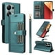 thumbnail image 1 of FOXDOCK Funda tipo Cartera para Xiaomi POCO M6 Pro 4G – Cubierta de Cuero PU con Múltiples Ranuras, Bolsillo para Efectivo y Correa de Muñeca, 1 of 6