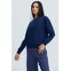 thumbnail image 2 of Polerón Mujer Oversize Bordado Azul, 2 of 4