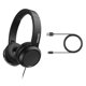 thumbnail image 5 of Audífonos On Ear 27PHLH410B Cable - Manos Libres Negro, 5 of 6