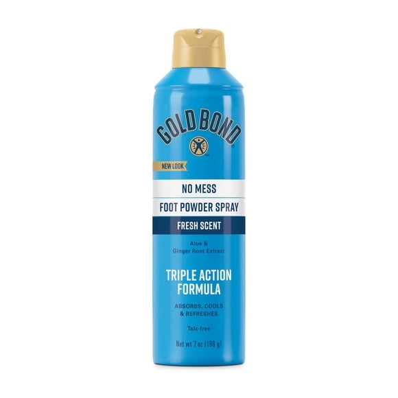 Polvo en aerosol para pies Gold Bond No Mess, sin talco, 200 ml