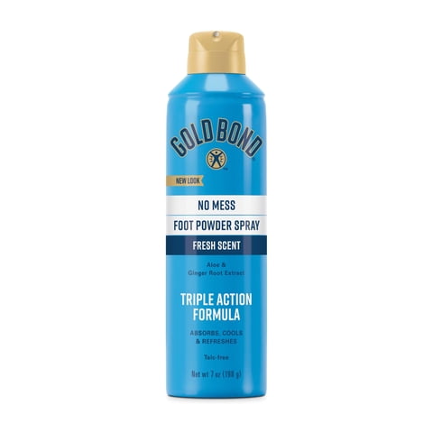 Polvo En Aerosol Para Pies Gold Bond No Mess, Sin Talco, 200 Ml