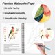 thumbnail image 5 of Libro de trabajo de acuarela Terself: Pájaros – 15 pinturas, 5 of 6