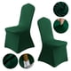 thumbnail image 1 of Xiao Hua Funda Elástica para Silla de Fiesta Verde Oscuro -2 Piezas, 17.72 X 17.72 X 35.43 Pulgadas, Tela Elástica Resistente a las Arrugas, Funda para Silla para Decoración de Banquete de Boda,, 1 of 4