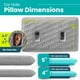 thumbnail image 3 of Almohada para orejas BLISSBURY con orificio para dormir y recuperarse, 3 of 8