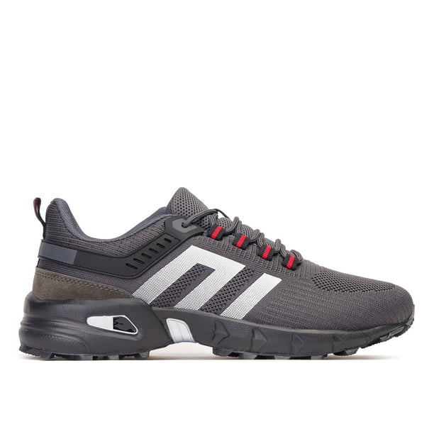 Zapatilla Hombre Gris Negro Burke Chinitown