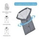 thumbnail image 5 of Saco / Manta De Dormir Tejido Chiporro Para Bebes Gris, 5 of 7