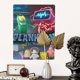 thumbnail image 5 of Pequeña Lola Visita la Ciudad Cartel de metal, decoración de pared con cartel de metal personalizado, regalos para aficionados, amigos, familia y seres queridos 40x30cm, 5 of 6