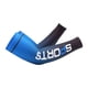 thumbnail image 5 of Mangas De Brazo De Refrigeración Protección UV Hombres Mujeres Para Correr Conducir Al Aire Libre Azul, 5 of 5