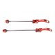 thumbnail image 1 of Pinchos Delanteros Y Traseros De La Rueda De Liberación Rápida Del Eje De La Bicicleta De Monta?a 2pcs Rojo, 1 of 5