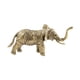 thumbnail image 5 of Figura De Elefante De Latón, Escultura De Cobre Coleccionable Para Mesa De Oficina De Interior, 5 of 5