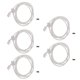 thumbnail image 2 of 5pcs 5050 3528 RGB LED De Tira De Luz Cable De Extensión Conector Línea 4 Pin 1M, 2 of 6