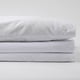 thumbnail image 3 of Sábanas 150 Hilos Algodón Peruano Percale Liso Bco 1,5 Plazas, 3 of 8