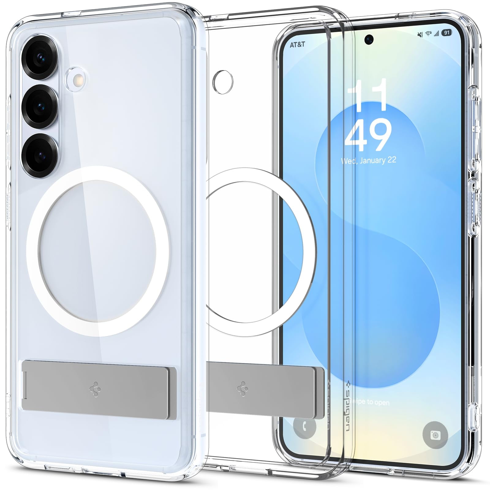 Funda Spigen Ultra Hybrid S Magfit Para Samsung Galaxy S25 Plus