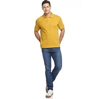 Likeshop - Polera Piqué Hombre Textura Suave Botones 001