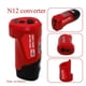 thumbnail image 3 of Para Mil*wau*kee M12 Adaptador de Batería Li-Ion N12 Convertidor de Cargador Adaptador de Carga de Energía USB Fuente de Alimentación para Teléfono Móvil, 3 of 10
