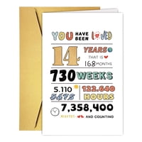 Tarjeta De Cumpleaños Colinhelin Para 14 Cumpleaños Para Niños Y Niñas