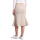 thumbnail image 3 of INSPIRE CHIC Falda de Mujer Vuelta al Cole Fishtail Bodycon de Cintura Alta Midi Jean Denim Falda Caqui Claro M, 3 of 5