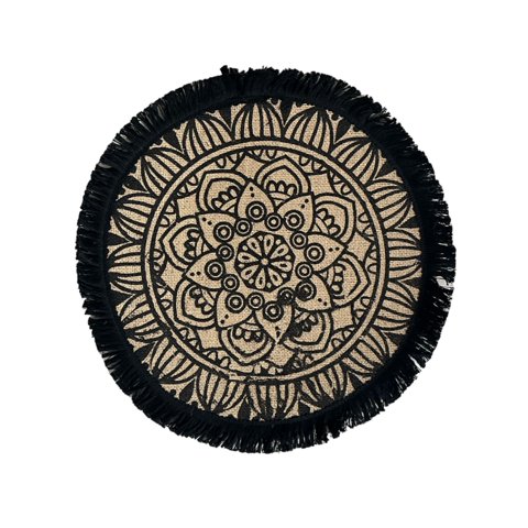 Oem - Set 4 Individuales Mantel De Mesa Pack 4 Individual Bohemio M