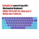 thumbnail image 2 of Juego de teclas Owpkeenthy WHYSP 60% púrpura para Cherry MX, 2 of 6