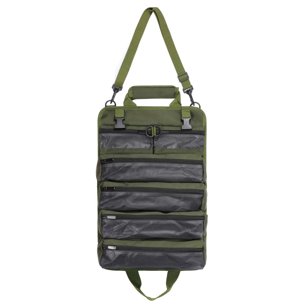 Xusx111 - Bolsa De Herramientas Roll Up, Organización De Almacenamiento De Herramientas Blandas Portátiles De Uso Pesado, Bolsa De Herramientas De Transporte Rodable Plegable Del Organizador De Rollup
