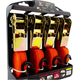 thumbnail image 2 of Linga Enganche Eslinga De Amarre Auto 4pcs Auto Moto Bici Eslinga, 2 of 3