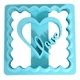 thumbnail image 2 of Cortador de Galletas Corazón Amor, 2 of 2